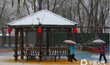 冷空气来袭新疆局地有强降雪 华北黄淮等地能见度转差
