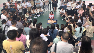 关爱生命，“救”在身边——镇宁自治县红十字会、镇宁自治县教育和科技局开展2023年红十字应急救护持证培训